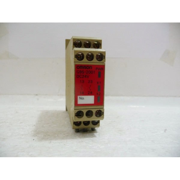 Safety Monitoring Relay, G9S-2001, Omron, Made in Japan  (14 Days Warrenty on Entire Stock)